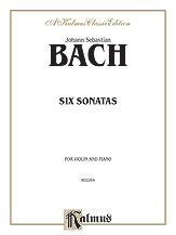 SIX SONATAS VIOLIN/PIANO cover Thumbnail